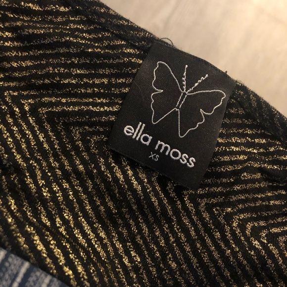 Ella Moss drape-back shimmery top - Picture 5 of 6